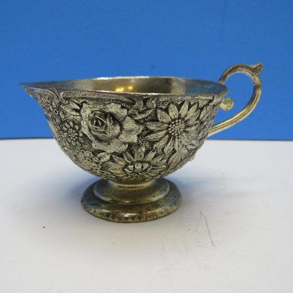 VTG Holiday Imports Silver Plate Japan Creamer & Sugar Set. - Picture 8 of 14